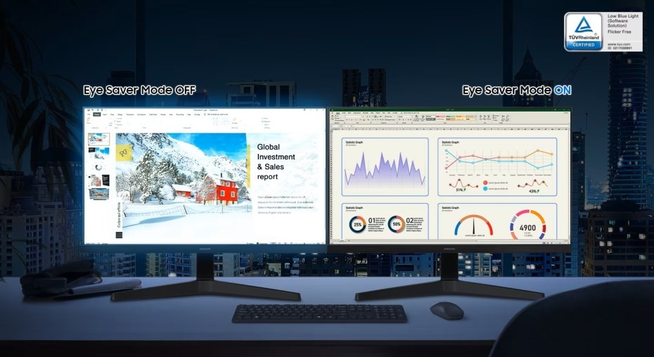 Samsung S31C Flicker Free